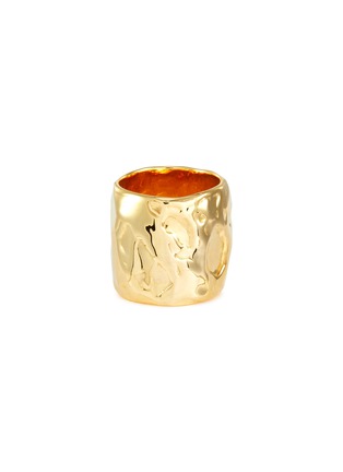 Main View - Click To Enlarge - PATCHARAVIPA - "Classic Fingercon' 18k yellow gold ring