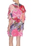 Back View - Click To Enlarge - VALENTINO GARAVANI - Floral print ruffle mini dress