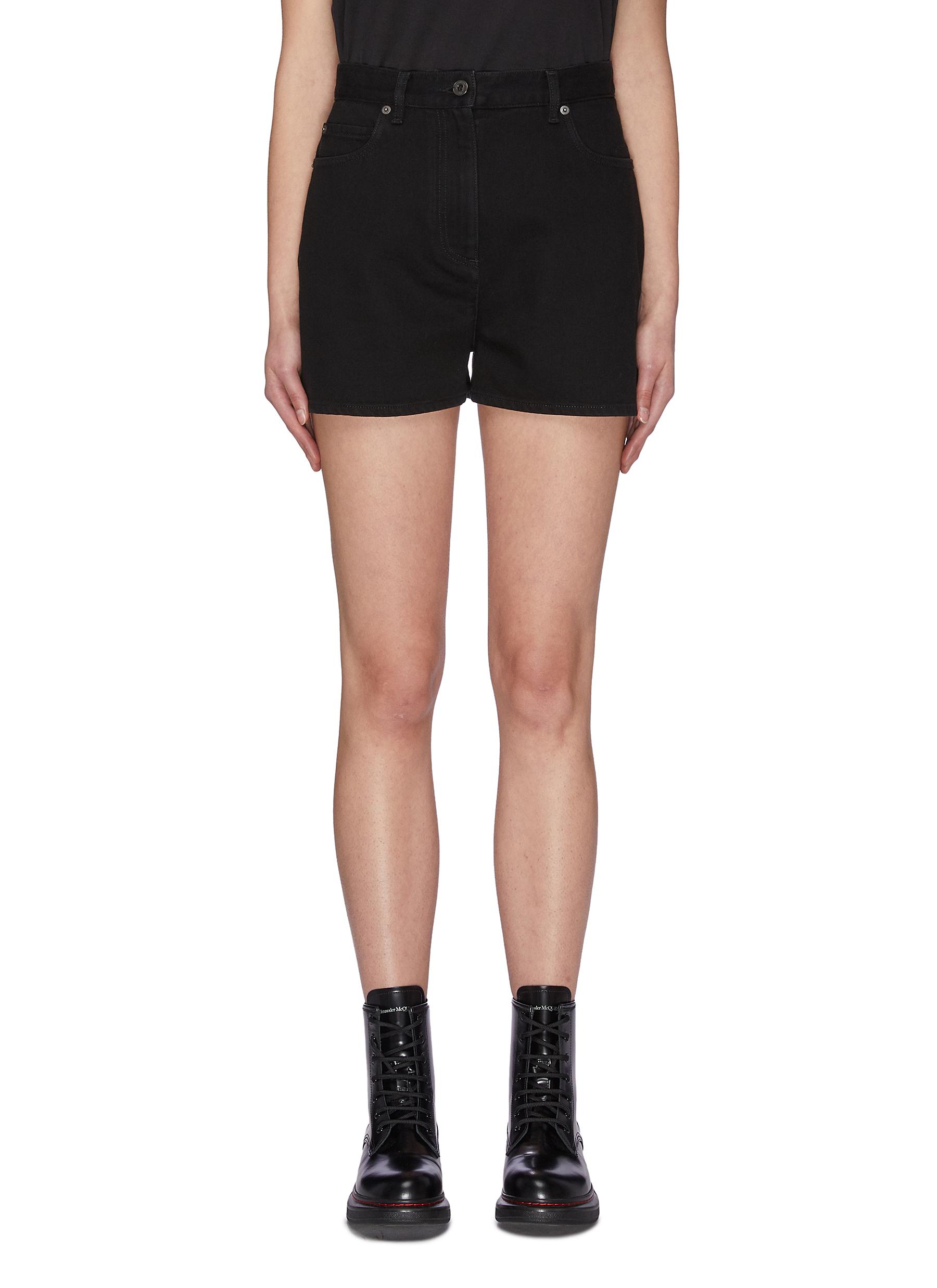 valentino denim shorts