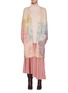 Main View - Click To Enlarge - VALENTINO GARAVANI - Floral knit open cardigan