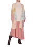 Figure View - Click To Enlarge - VALENTINO GARAVANI - Floral knit open cardigan