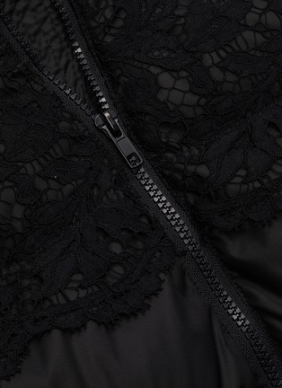  - VALENTINO GARAVANI - Lace detail puffer jacket