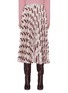 Main View - Click To Enlarge - VALENTINO GARAVANI - Logomania print pleated skirt