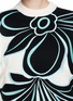 Detail View - Click To Enlarge - 3.1 PHILLIP LIM - Floral jacquard cropped sweater