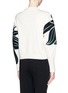 Back View - Click To Enlarge - 3.1 PHILLIP LIM - Floral jacquard cropped sweater