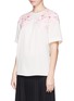 Front View - Click To Enlarge - 3.1 PHILLIP LIM - Guipure floral lace T-shirt
