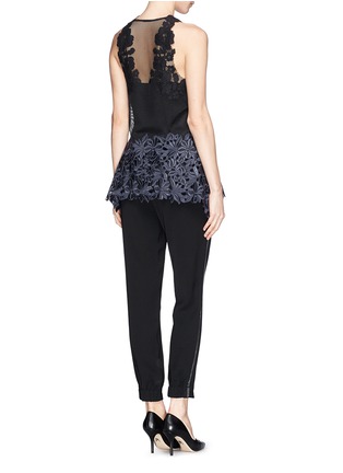 Figure View - Click To Enlarge - 3.1 PHILLIP LIM - Honeycomb mesh guipure lace top