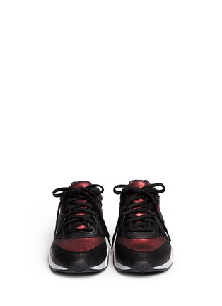 Figure View - Click To Enlarge - ASH - 'Hendrix' leather suede sneakers