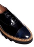 Detail View - Click To Enlarge - FABIO RUSCONI - Leather platform Oxfords