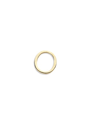Main View - Click To Enlarge - LOQUET LONDON - 18k yellow gold letter charm - O