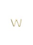 Main View - Click To Enlarge - LOQUET LONDON - 18k yellow gold letter charm - W