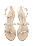 Detail View - Click To Enlarge - SOPHIA WEBSTER - 'Dina' gem embellished strap sandals