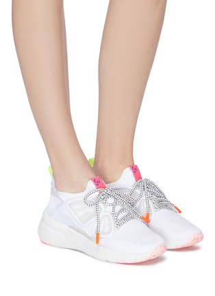 Figure View - Click To Enlarge - SOPHIA WEBSTER - 'Fly By' butterfly embellished sneakers