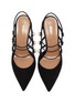 Detail View - Click To Enlarge - AQUAZZURA - 'Mae' pearl embellished pumps