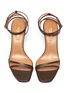 Detail View - Click To Enlarge - AQUAZZURA - 'Isabel' Ankle Strap Leather Sandals