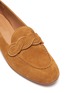 Detail View - Click To Enlarge - AQUAZZURA - 'Infinite' suede mocsasin loafers