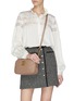 Figure View - Click To Enlarge - GUCCI - GG Marmont 2.0' crossbody leather bag