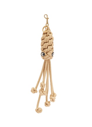 Main View - Click To Enlarge - ANYA HINDMARCH - Woven squid smooth rope charm