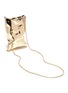 Detail View - Click To Enlarge - ANYA HINDMARCH - 'Crisp' Metallic Packet Clutch