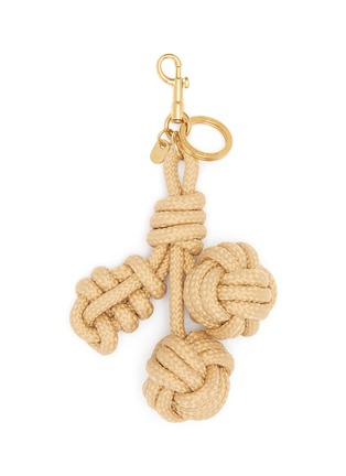 Main View - Click To Enlarge - ANYA HINDMARCH - Woven cherries smooth rope charm