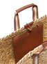 Detail View - Click To Enlarge - ANYA HINDMARCH - 'Walton' large natural seagrass woven basket