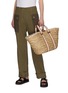 Figure View - Click To Enlarge - ANYA HINDMARCH - 'Walton' large natural seagrass woven basket
