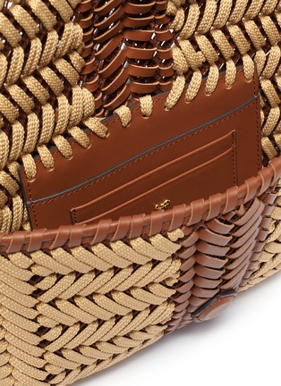 Detail View - Click To Enlarge - ANYA HINDMARCH - Neeson' leather crossbody bag