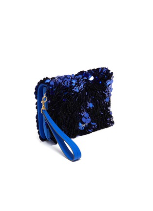 Detail View - Click To Enlarge - ANYA HINDMARCH - 'Walkers' Sequin Clutch