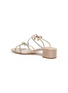  - RENÉ CAOVILLA - Bow cross strap strass embellished sandals