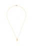 Main View - Click To Enlarge - ROBERTO COIN - 'Tiny Treasures' diamond 18k yellow gold necklace – letter B