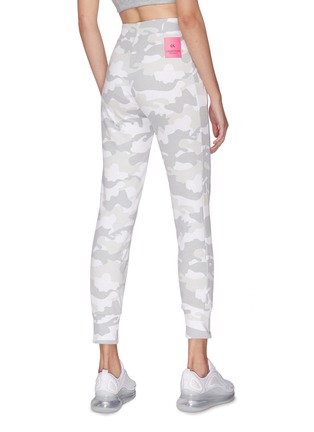 Back View - Click To Enlarge - CALVIN KLEIN PERFORMANCE - Camo print sweatpants