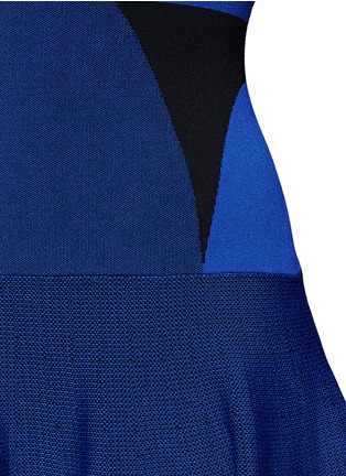 Detail View - Click To Enlarge - DIANE VON FURSTENBERG - Renee patterned stretch knit dress