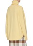 Back View - Click To Enlarge - EXTREME CASHMERE - Puff sleeve cashmere blend turtleneck knit top