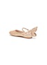 Detail View - Click To Enlarge - SOPHIA WEBSTER - 'Chiara' wing APPLIQUÉ metallic kids ballerina flats