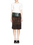 Figure View - Click To Enlarge - MARNI - Multi pocket leather waistpack