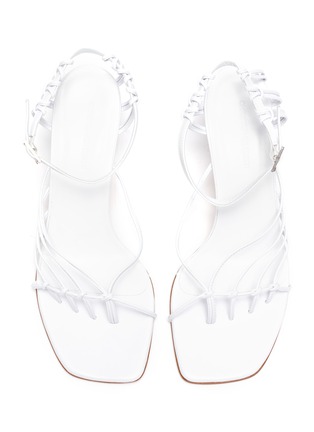 Detail View - Click To Enlarge - CHRISTOPHER ESBER - 'Valetta' heeled sandals
