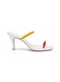 Main View - Click To Enlarge - CHRISTOPHER ESBER - 'Fu Yao' colourblock sandals