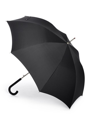 Figure View - Click To Enlarge - ALEXANDER MCQUEEN - Stud leather handle umbrella