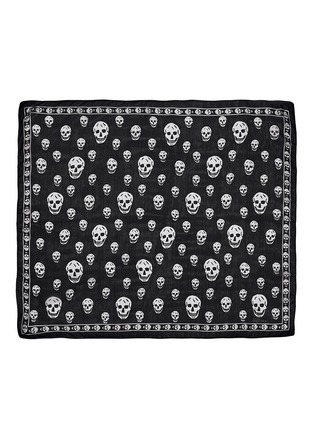Main View - Click To Enlarge - ALEXANDER MCQUEEN - Classic skull print silk scarf