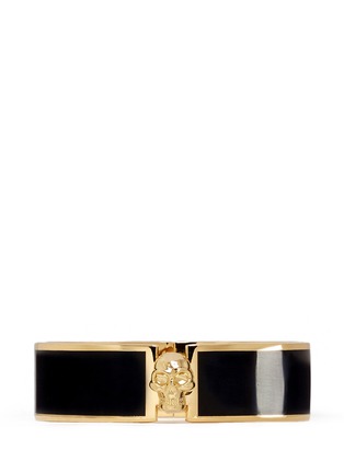 Main View - Click To Enlarge - ALEXANDER MCQUEEN - Skull button cuff