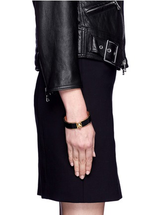 Figure View - Click To Enlarge - ALEXANDER MCQUEEN - Skull button cuff