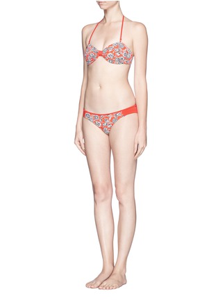 Figure View - Click To Enlarge - J CREW - Graphic floral reversible bandeau top