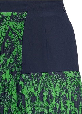 Detail View - Click To Enlarge - WHISTLES - 'Anais' Floral Print Asymmetric Skirt