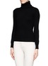 Front View - Click To Enlarge - HELEN LEE - Cashmere turtleneck top