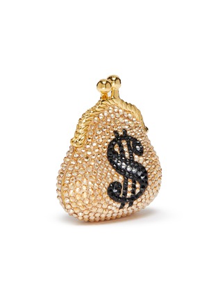 Figure View - Click To Enlarge - JUDITH LEIBER - 'French Purse Dollar' crystal pavé purse