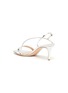  - GIANVITO ROSSI - Strass ankle strap leather sandals