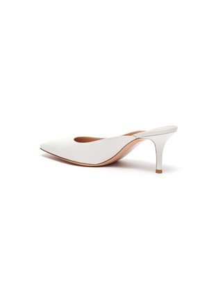  - GIANVITO ROSSI - Point toe leather mules
