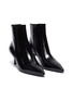 Detail View - Click To Enlarge - GIANVITO ROSSI - Patent leather ankle boots