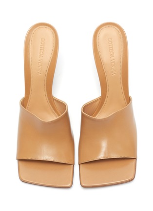 Detail View - Click To Enlarge - BOTTEGA VENETA - 'Sandalo Stretch' leather heeled sandals