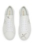 Detail View - Click To Enlarge - AXEL ARIGATO - 'Clean 90' bird embroidered leather sneakers